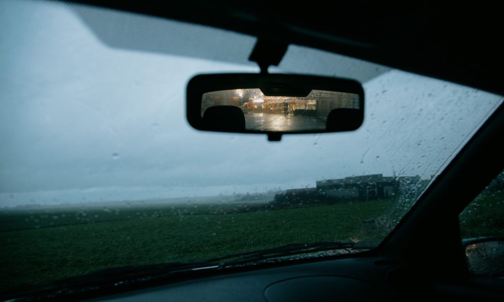 Streaky windshield